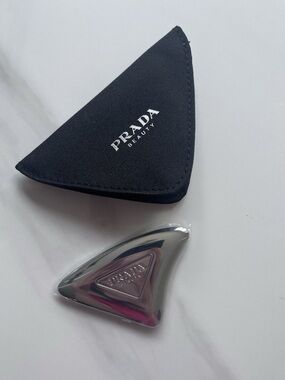 Prada Guasha 100% metal gua sha beauty tool New in dust bag! Best gift GWP
